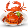 Cua thịt Cà Mau size 4 con/kg