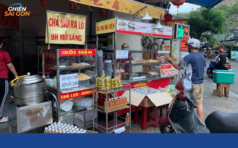 Không gian bánh mì Tăng khu đèn Năm Ngọn