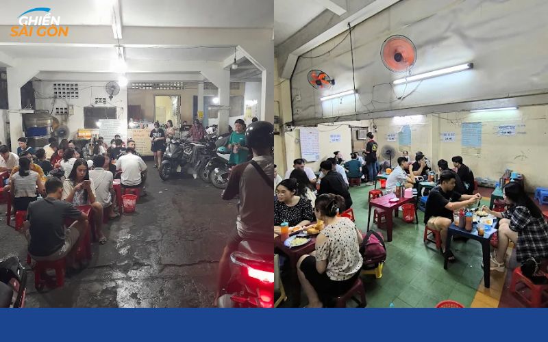 Không gian tiệm bánh mì Campuchia A Tùng Quận 1