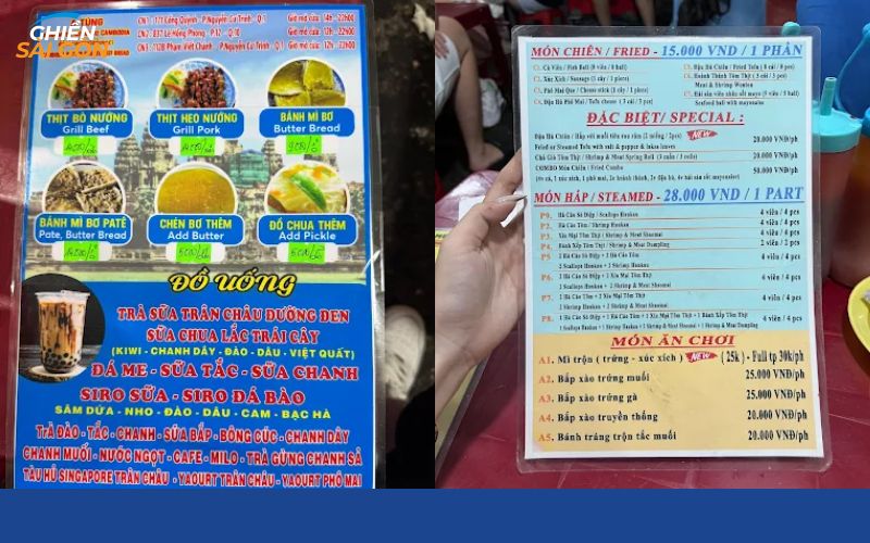 Bánh mì bò nướng bơ Campuchia A Tùng