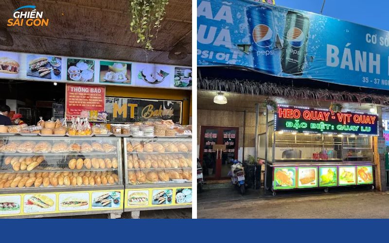 Lò nướng bánh mì Minh Tâm tại chỗ