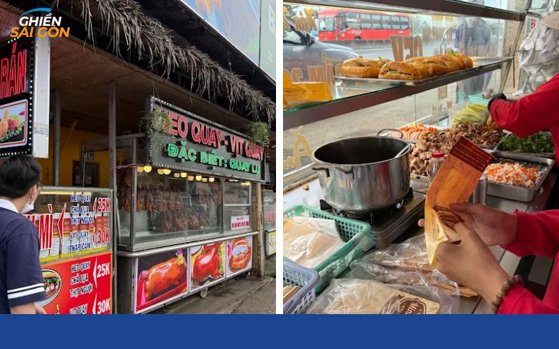 Không gian tiệm bánh mì Minh Tâm Bình Chánh