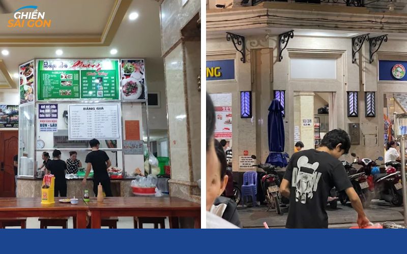 Dịch vụ tại quán Bún Bắp Bò Phương Gò Vấp