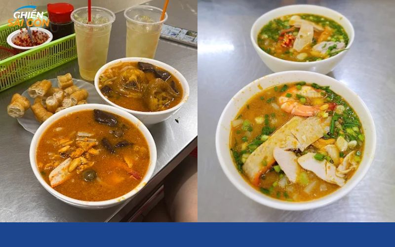 Phục vụ tận tình tại bánh canh cua Hiền