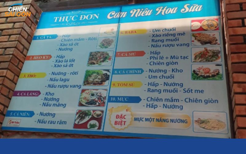 Dịch vụ và trải nghiệm tại cơm niêu Hoa Sữa Bình Thạnh